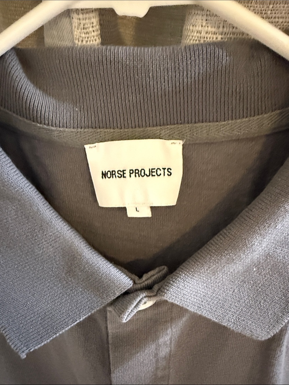 Norse Projects Short-Sleeve Button Down Shirt - Gray - Picture 2 of 4